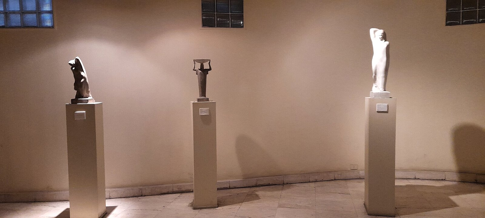 منحوتات في متحف محمود مختار