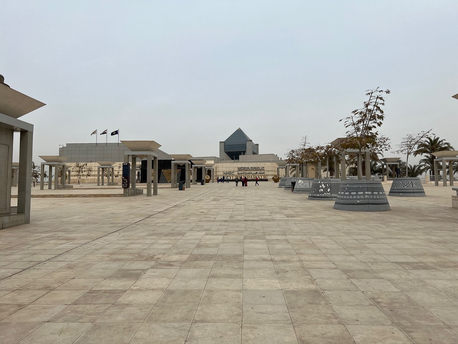 مشهد من المتحف القومي للحضارة المصرية