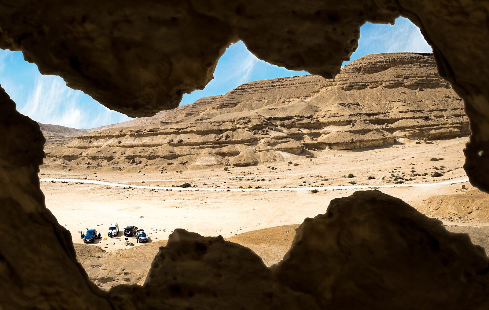 مشهد من محمية وادي دجلة